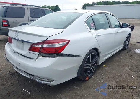 2016 Honda Accord Sport from USA, damaged, VIN 1HGCR2F50GA101918